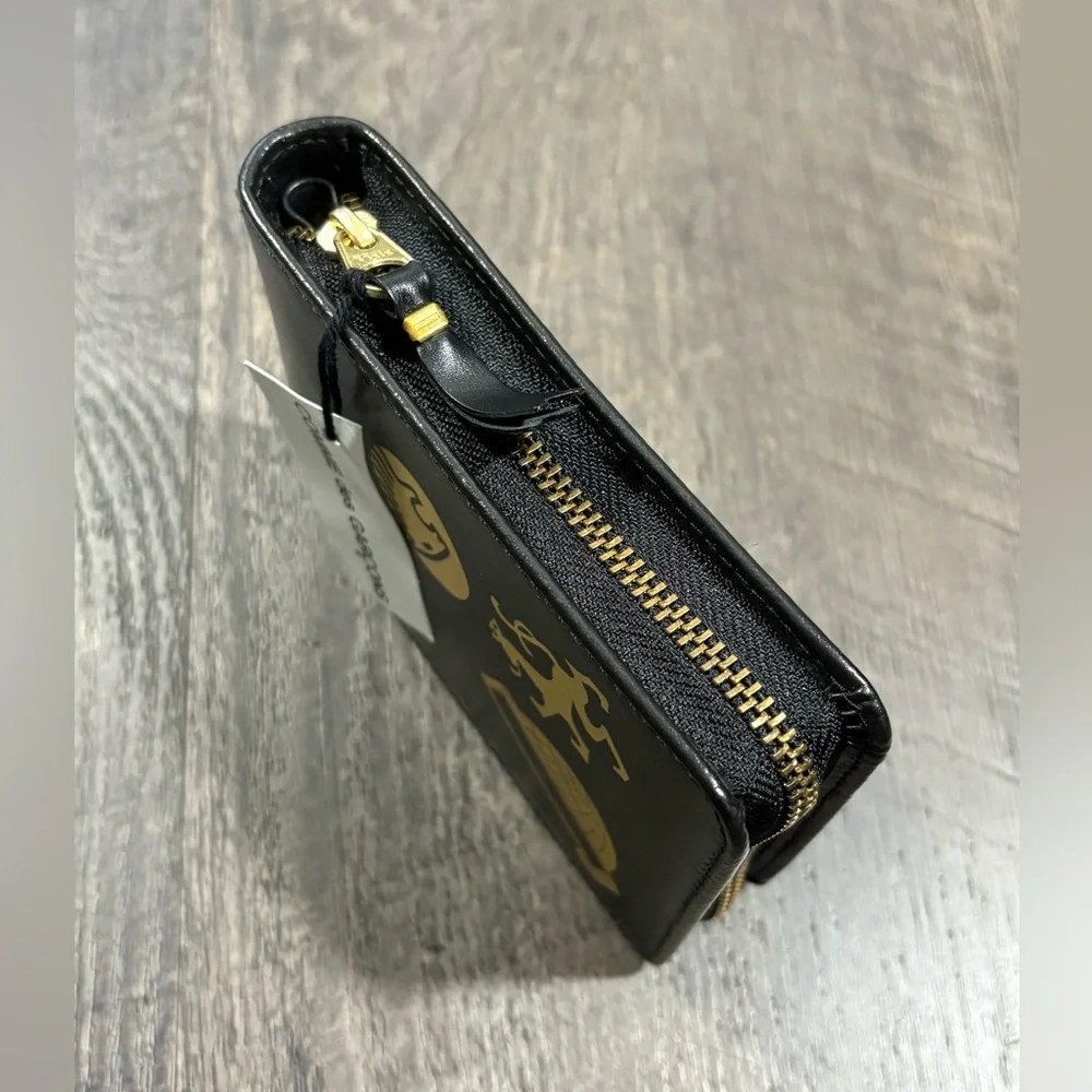 NEW | COMME des GARCONS Luxury Leather Zip Around Mens Wallet